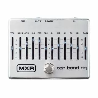 MXR 10 Band EQ Silver M108S