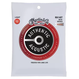 Martin MA550T Acoustic Lifespan 2.0, Phosphor Bronze, Medium, 13-56