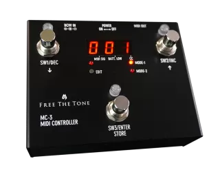 Free The Tone MC-3 Programmable  Midi Controller