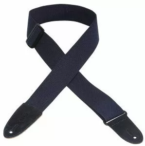 Levys MC8-NAV 2 inch Cotton Guitar Strap (Navy)