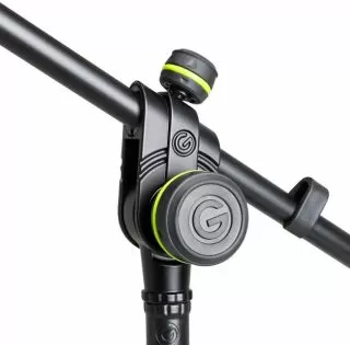 Heavy Duty Microphone Stand, Tripod, 2-Point Telescopic Boom
