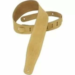 Levys MS26-TAN Suede Leather Strap