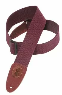 Levy's Cotton Guitar Strap (Burgandy) MSSC8-BRG