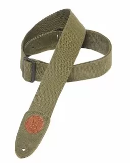 Levys Cotton Guitar Strap (Green) MSSC8-GRN