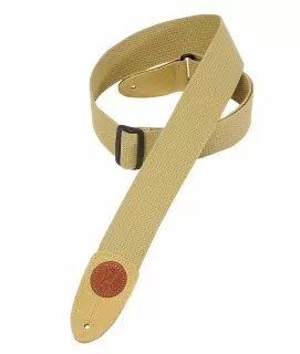 Levy's Cotton Guitar Strap (Tan) MSSC8-TAN