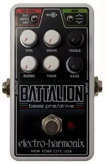 Electro Harmonix Nano Battalion Bass Preamp & Overdrive
