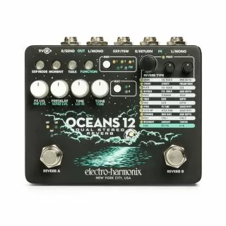 Electro Harmonix Oceans 12 Dual Stereo Reverb