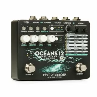 Electro Harmonix Oceans 12 Dual Stereo Reverb