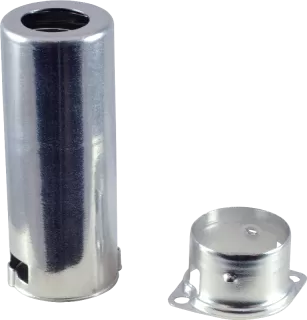 Tube Shield, for 9-Pin, Aluminum, Extra Long