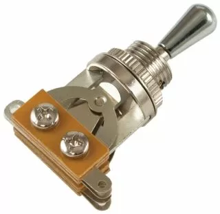 Les Paul 3 Position, US Retro-Fit (Silver Cap)
