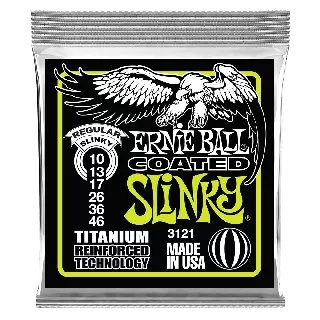 Coated Slinky Electric Guitar Strings