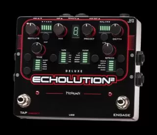 Echolution 2 Ultimate Programmable Multi-Tap Modulation Delay Pedal