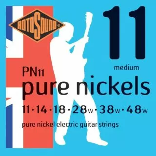 Rotosound PN11 Pure Nickels Electric, Medium, 11-48