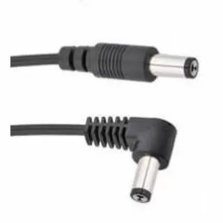 Voodoo Lab PPBAR-RS24, 9V  2.1mm Angled/Straight Barrel Cable 24"