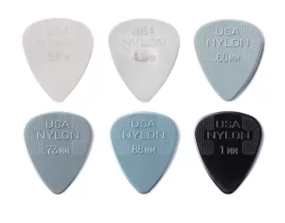 Picks, Nylon Standard Variety, Player Pack 12