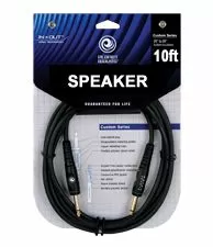 Planet Waves PW-S-10 Custom Speaker Lead 1/4" Jack