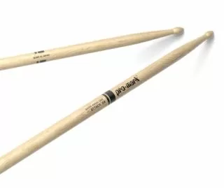 Classic Attack 5A Shira Kashi Oak Drumstick, Oval Wood Tip (PW5AW)
