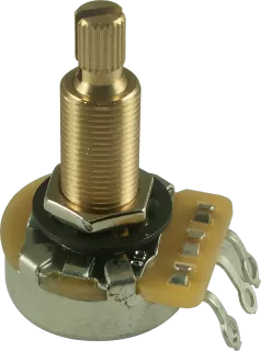 500k Audio, Knurled Shaft, 3/4" Bushing - Long Shaft