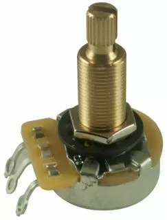 Knurled Shaft, 3/4 Inch Bushing - Les Paul Type (Options)