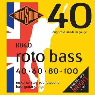 Rotosound RB40 Roto Bass Long Scale Bass (40-100)