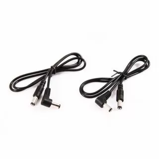 Voodoo Lab PPBAR-RS24, 9V  2.1mm Angled/Straight Barrel Cable 24"