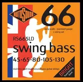 RS665LD 5 String Swing Bass Guitar Strings 45-130
