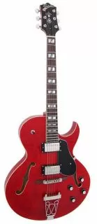 Revelation RT-75 (Cherry)  A thin, naturally cured, gloss finish that recreated the playing experience. The Maple neck and body ensures stability and longevity so that you can have years of solid playing.