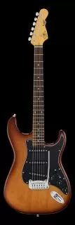 G&L Tribute Series S-500 Tobacco Sunburst, Rose Wood