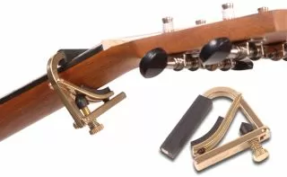 Shubb Ukulele Brass Capo SC9B