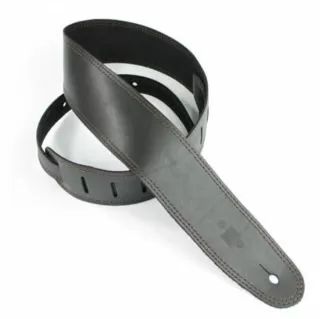 Classic 2.5" Single Ply Black/Brown Stitch, SGE25-15-2