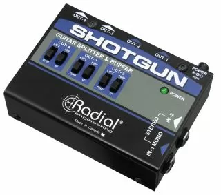 Shotgun, Instrument Buffer & Splitter