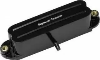 Seymour Duncan SHR-1B Hot Rails Bridge for Strat Guitar (Black)