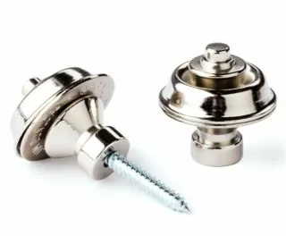 Strap Lock Set - Traditional Nickel (SLS1501N)