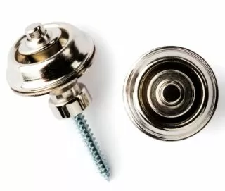 Strap Lock Set - Traditional Nickel (SLS1501N)