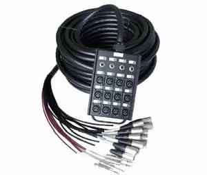 Snake Cable with 20 Channel Junction Box 100ft