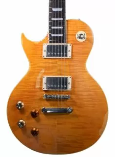 V100MRPGM, Distressed Lemon Drop Guitar (Left Handed)