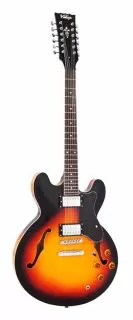 Vintage Guitar VSA535-12 Vintage Tobacco Sunburst