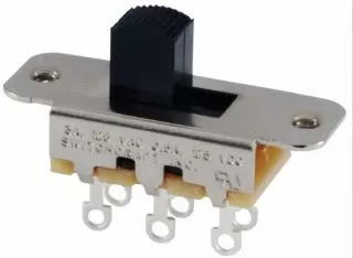 Slide Switch, DPDT, Jazzmaster / Jaguar