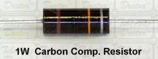 Resistor 1k5 Ohm, 1 Watt
